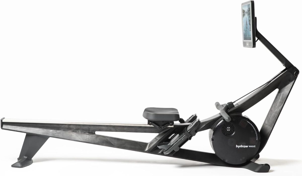 Hydrow Wave Rowing Machine with 16" HD Touchscreen & Speakers - Foldable | Live Home Workouts, Subscription Required - Image 3
