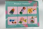 Baby Toys for 6 to 12 Months, Montessori Sensory Bins & Teething Toys, 6 in 1 Stacking Blocks, Rings, Eggs, Spinner, Crab Shape, 27 Pieces, Ages 6-36 Months - Image 11