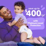 Luvs Size 8 Baby Diapers, Platinum Protection Bluey Diapers for Day & Night,Size 8, 108 Count - Image 4