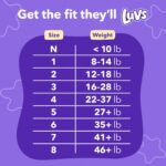 Luvs Size 8 Baby Diapers, Platinum Protection Bluey Diapers for Day & Night,Size 8, 108 Count - Image 9