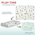 Dream On Me Play Time Reversible Baby Playmat, Foldable Extra Large Thick Foam Crawling Playmats for Toddlers, Waterproof Portable Playmat for Babies - Image 5
