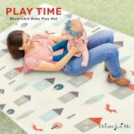 Dream On Me Play Time Reversible Baby Playmat, Foldable Extra Large Thick Foam Crawling Playmats for Toddlers, Waterproof Portable Playmat for Babies - Image 7