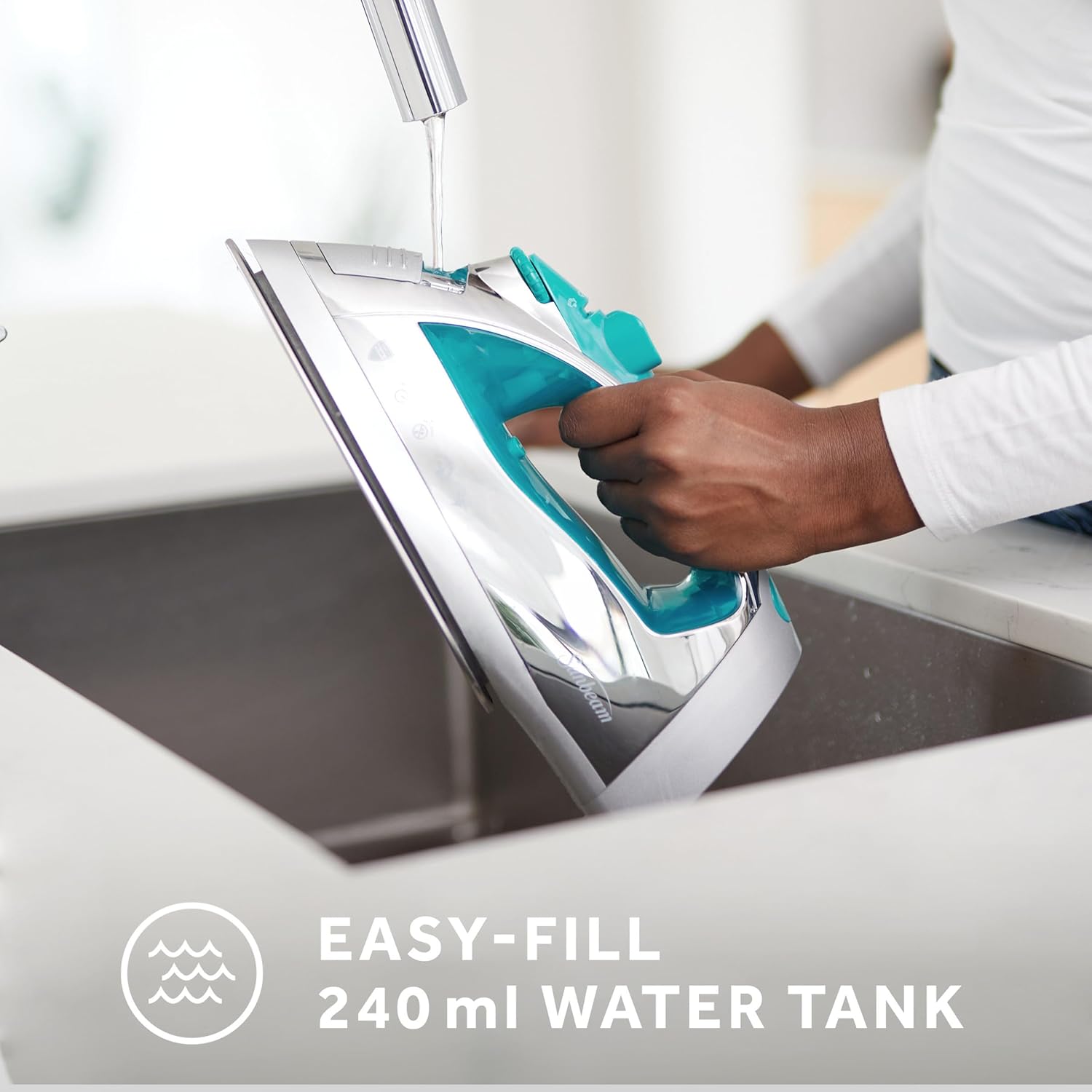 1761429488_Sunbeam-Turbo-Steam-Iron-1400W-Quick-Heat-Stainless-Steel-Soleplate-Shot-of-Steam-Horizontal-and-Vertical-3-Way-Auto-Off-240ml-Water-Tank-White-Teal.jpg Sunbeam Turbo Steam Iron 1400W Quick Heat Stainless Steel Soleplate Shot of Steam Horizontal and Vertical 3 Way Auto Off 240ml Water Tank White Teal - Image 8