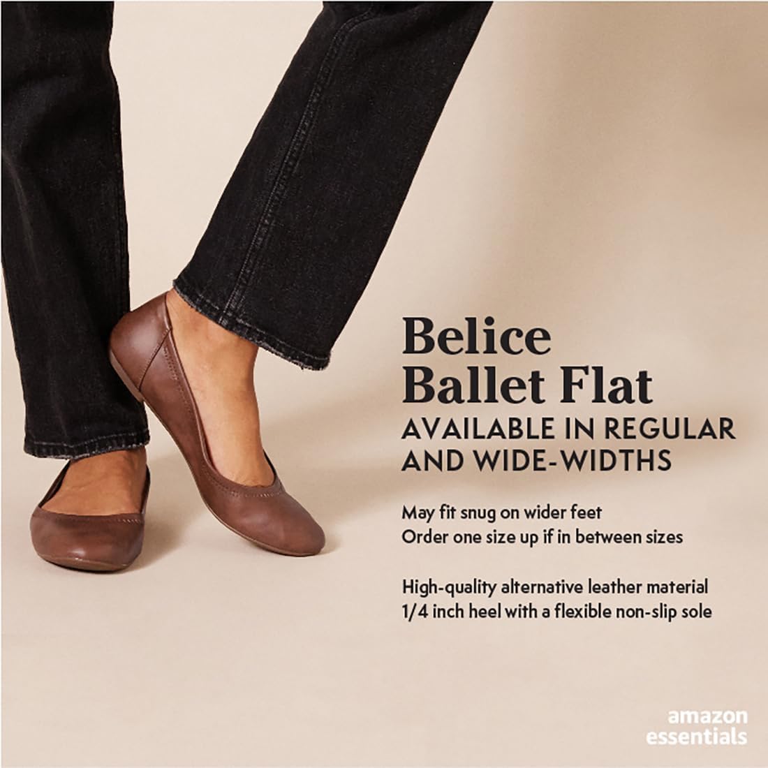 1761430365_Amazon-Essentials-Womens-Belice-Slip-On-Ballet-Flat.jpg Amazon Essentials Women's Belice Slip On Ballet Flat - Image 10