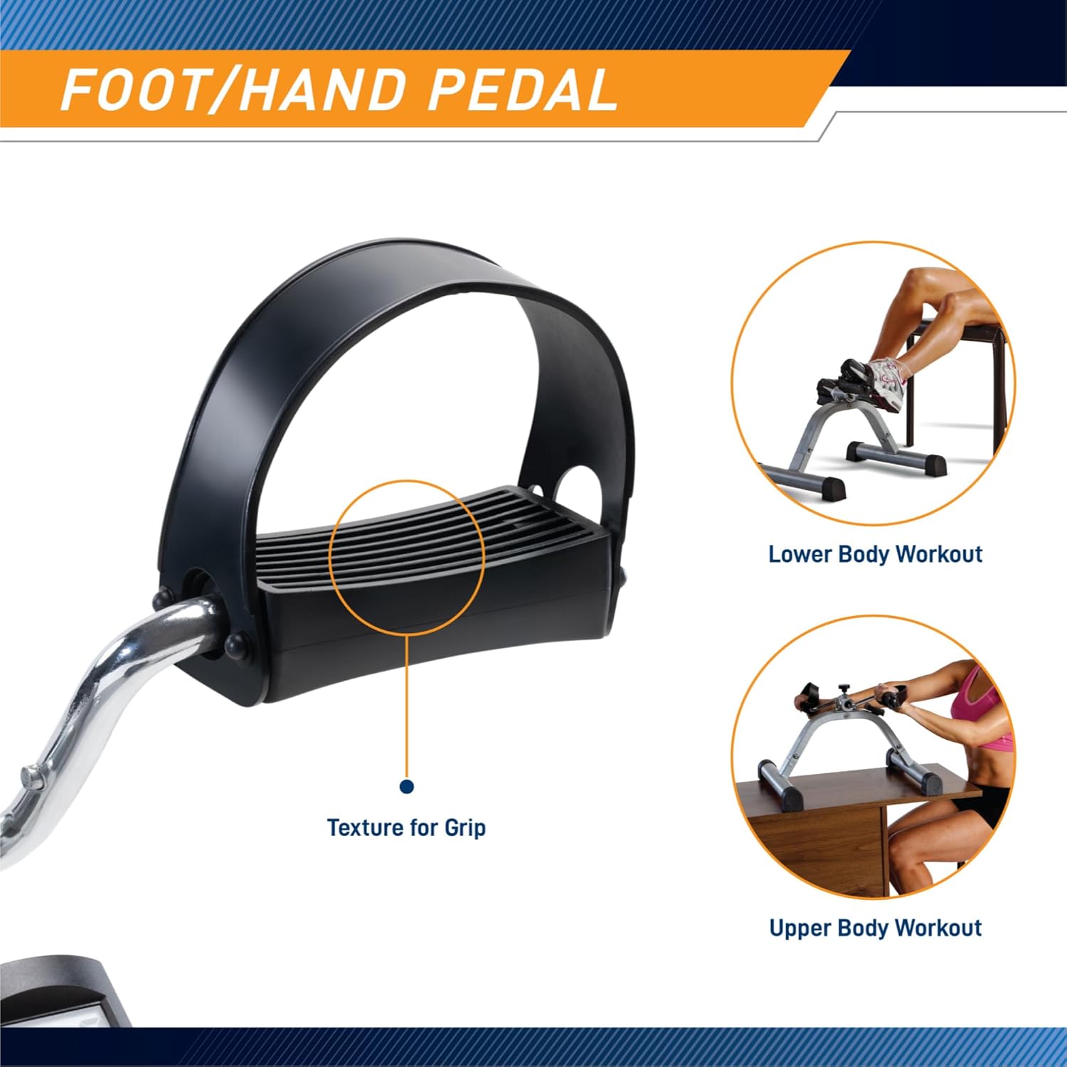 1761431175_Marcy-Under-Desk-Mini-Pedal-Leg-and-Arm-Exercise-Cycle-with-Adjustable-Magnetic-Resistance-Physical-Therapy-Leg-Exercisers.jpg Marcy Under Desk Mini Pedal Leg and Arm Exercise Cycle with Adjustable Magnetic Resistance Physical Therapy Leg Exercisers - Image 6