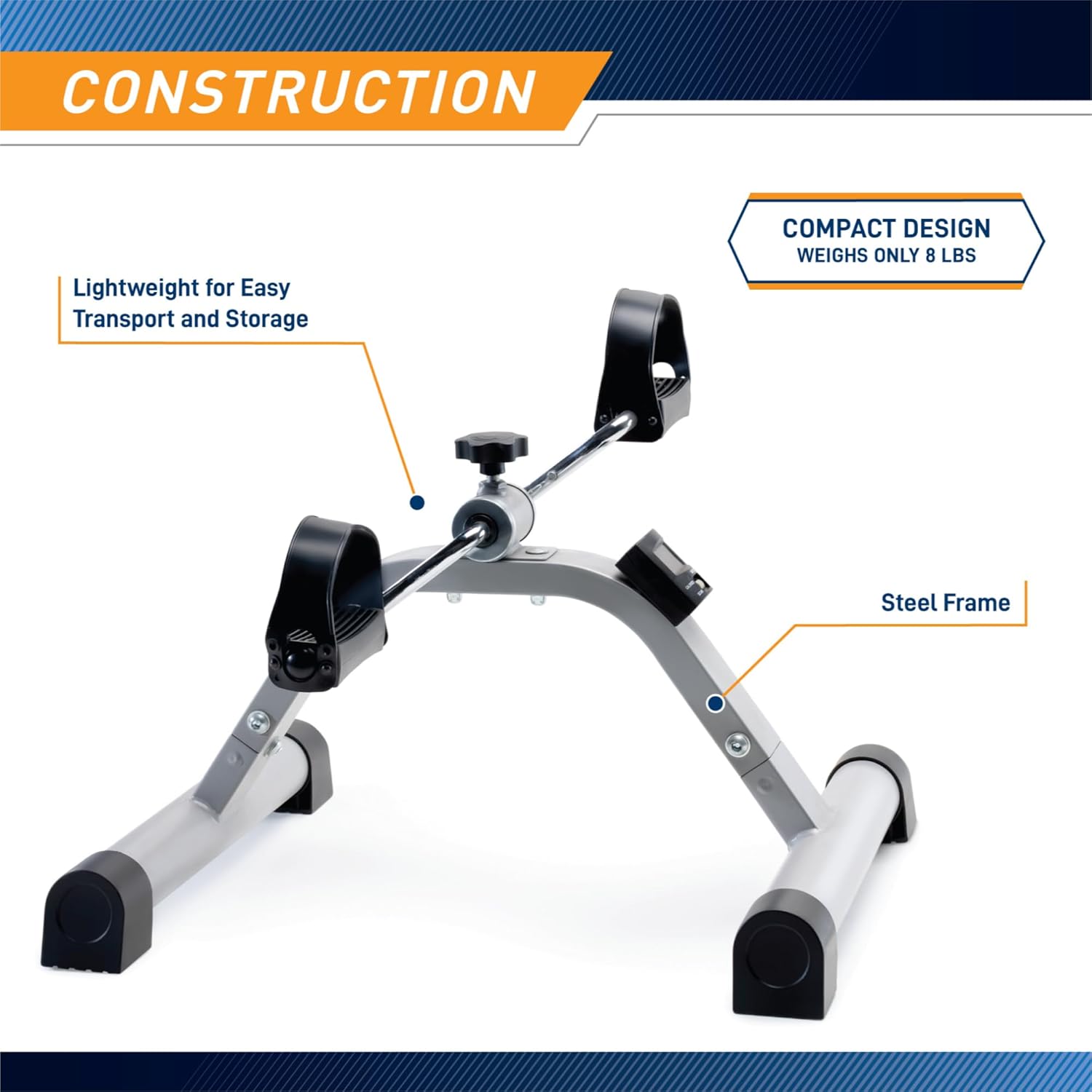 1761431179_Marcy-Under-Desk-Mini-Pedal-Leg-and-Arm-Exercise-Cycle-with-Adjustable-Magnetic-Resistance-Physical-Therapy-Leg-Exercisers.jpg Marcy Under Desk Mini Pedal Leg and Arm Exercise Cycle with Adjustable Magnetic Resistance Physical Therapy Leg Exercisers - Image 8