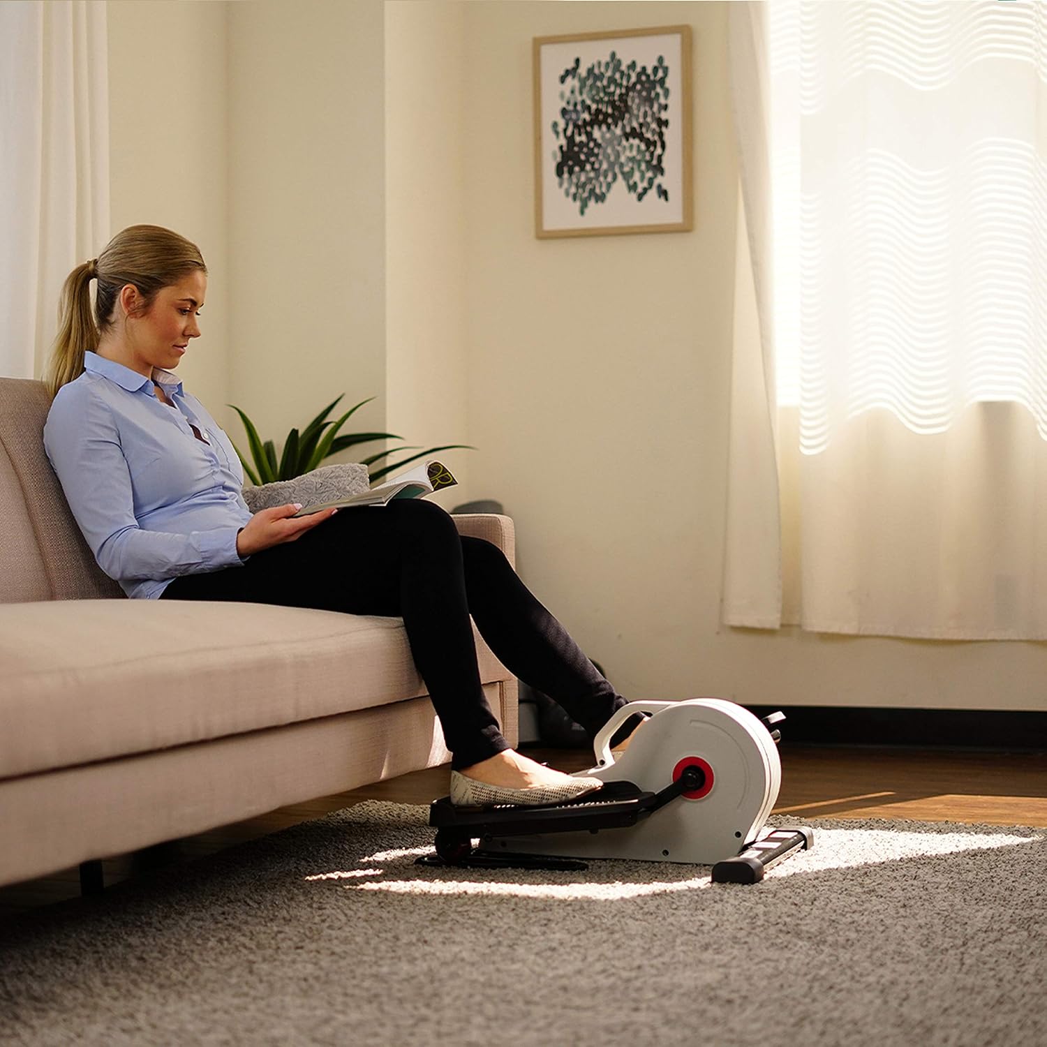 1761431592_Sunny-Health-Fitness-Sitting-Under-Desk-Pedal-Exerciser-Portable-Training-Machine-for-Senior-Exercise-Home-Workout-Elliptical-Bike-Optional-Free-SunnyFit-App-Connection-Motorized-or-in-Pink.jpg Sunny Health & Fitness Sitting Under Desk Pedal Exerciser, Portable Training Machine for Senior Exercise, Home Workout Elliptical & Bike, Optional Free SunnyFit App Connection, Motorized, or in Pink - Image 9