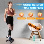 TOPMAJOR Steppers for Exercise at Home with 330 lbs Weight Capacity, Resistance Bands & Non-Slip Mat for Full Body Workout, Adjustable Height Hydraulic Stepper with LCD to Monitor Steps & Time - Image 6