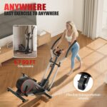Elliptical Machine, Elliptical Exercise Machine for Home with Hyper-Quiet Magnetic Driving System, Elliptical Trainer with 15.5IN Stride, 350LBS Loading Capacity - Image 7