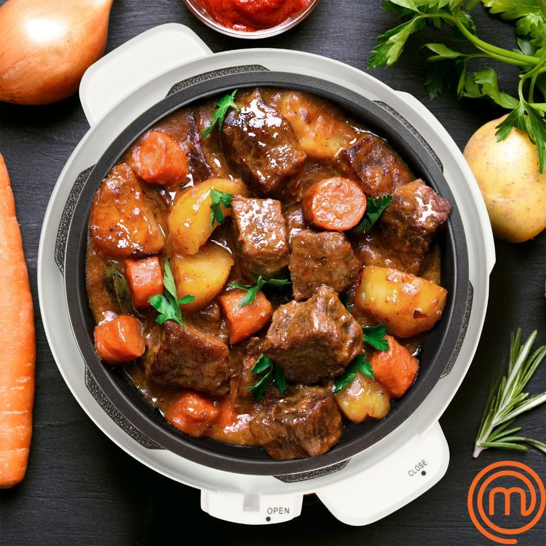 1761443901_MasterChef-13-in-1-Pressure-Cooker-6-QT-Electric-Digital-Instant-MultiPot-w-13-Programmable-Functions-High-and-Low-Pressure-Slow-Non-Stick-Pot-Cooking-Warmer-Options-LED-Display-Delay-Timer-Rice.jpg MasterChef 13-in-1 Pressure Cooker- 6 QT Electric Digital Instant MultiPot w 13 Programmable Functions- High and Low Pressure Slow Non-Stick Pot Cooking Warmer Options, LED Display, Delay Timer, Rice - Image 4