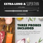CHEF iQ Sense [2025 Model] | Smart Wireless Meat Thermometer | 3 Ultra-Thin Probes | WiFi Unlimited Range | 1000°F Heat Safe | 5 Sensors | BBQ, Grill, Oven, Smoker, Air Fryer | Gen3 - Image 6