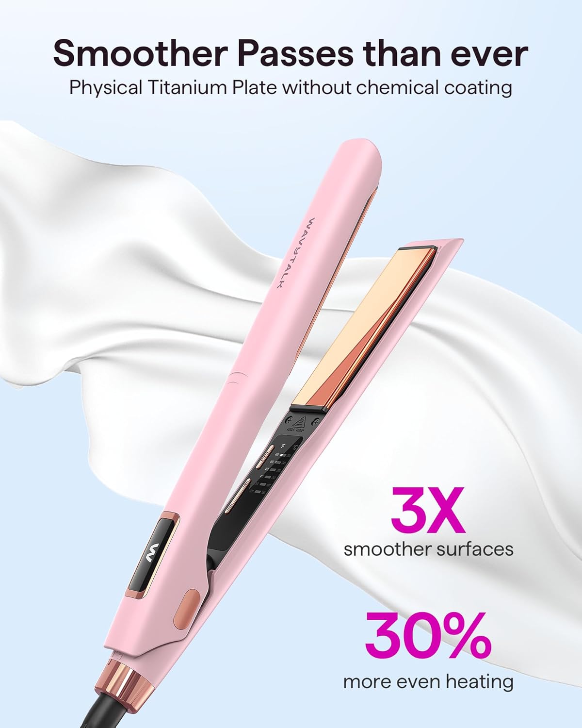 1761445415_Wavytalk-Professional-Flat-Iron-Hair-Straightener-and-Curler-2-in-1-Titanium-Flat-Iron-for-One-Pass-Wonder-10S-Fast-Heat-Up-Glide-Shine-Straightener-with-Dual-Voltage-1.18-Inch.jpg Wavytalk Professional Flat Iron Hair Straightener and Curler 2 in 1, Titanium Flat Iron for One-Pass Wonder 10S Fast Heat Up, Glide & Shine Straightener with Dual Voltage (1.18 Inch) - Image 3