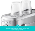 CASABREWS CM5418 Espresso Machine 20 Bar, Compact Espresso Maker with Steam Milk Frother, Stainless Steel Coffee Machine with 34oz Removable Water Tank for Cappuccino, Latte, Silver - Image 5