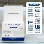 Clean Skin Club Clean Towels XL®, 100% USDA Biobased Face Towel, Disposable Face Towelette, Eczema Association Accepted, Makeup Remover Dry Wipes, Ultra Soft, 1 Pack, 50 Ct - Image 12