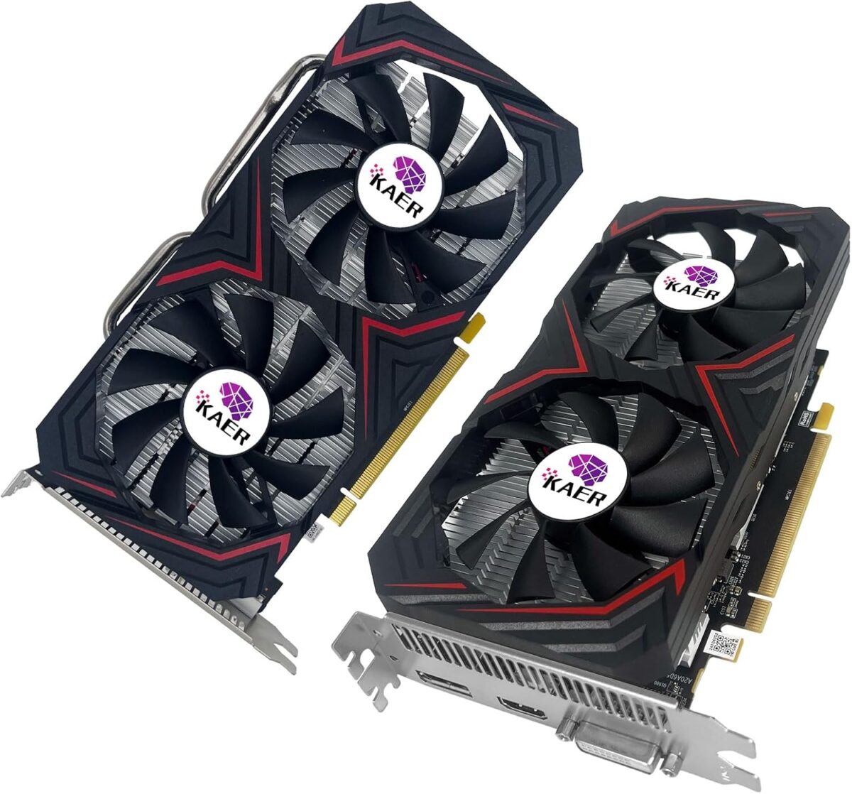 KAER RX590 8GB Graphics Card, 2304SP, GDDR5, 256 Bit，Pc Gaming Video Card with Dual Fans 1380/8000MHz,PCI Express 3.0 Gaming Graphics Card, DVI HDMI DP Desktop - Image 8