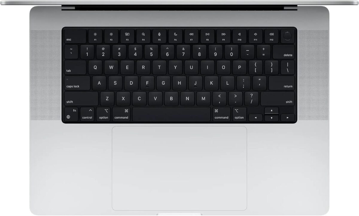 2021 Apple MacBook Pro with Apple M1 Max Chip, 16-inch, 32GB RAM, 2TB SSD Storage (QWERTY English) Silver (Renewed) - Image 4