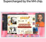 Apple 2024 iMac All-in-One Desktop Computer with M4 chip with 10-core CPU and 10-core GPU: Built for Apple Intelligence, 24-inch Retina Display, 16GB Unified Memory, 256GB SSD Storage; Pink - Image 5