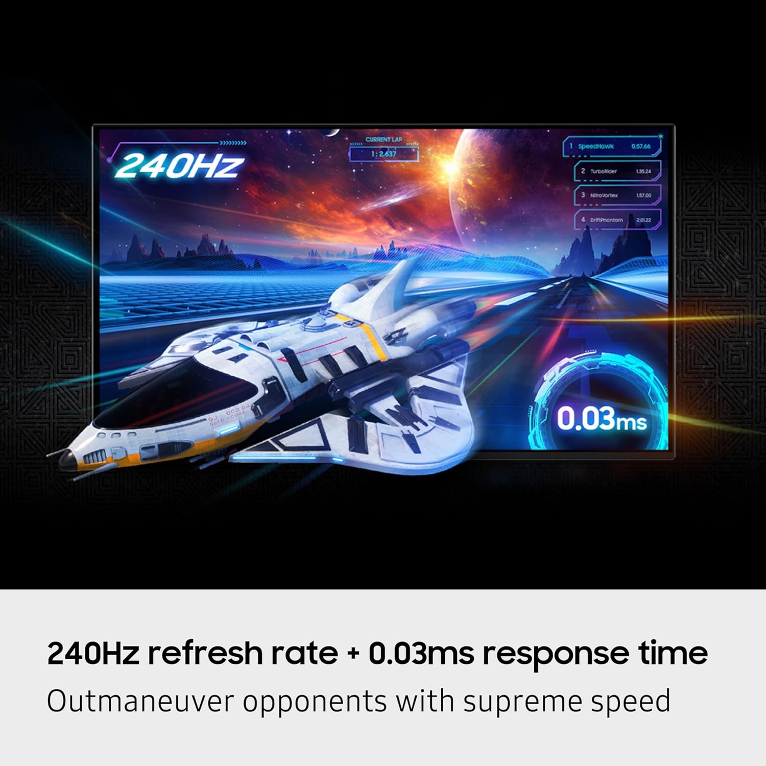 1761471390_SAMSUNG-27-inch-Odyssey-QD-OLED-G8-G81SF-4K-240Hz-Gaming-Monitor-0.03ms-Response-Time-DisplayHDR-True-Black-400-AMD-FreeSync™-Premium-Pro-Ergonomic-Stand-LS27FG810SNXZA-2025.jpg SAMSUNG 27-inch Odyssey QD-OLED G8 (G81SF), 4K, 240Hz, Gaming Monitor, 0.03ms Response Time, DisplayHDR True Black 400, AMD FreeSync™ Premium Pro, Ergonomic Stand, LS27FG810SNXZA, 2025 - Image 7