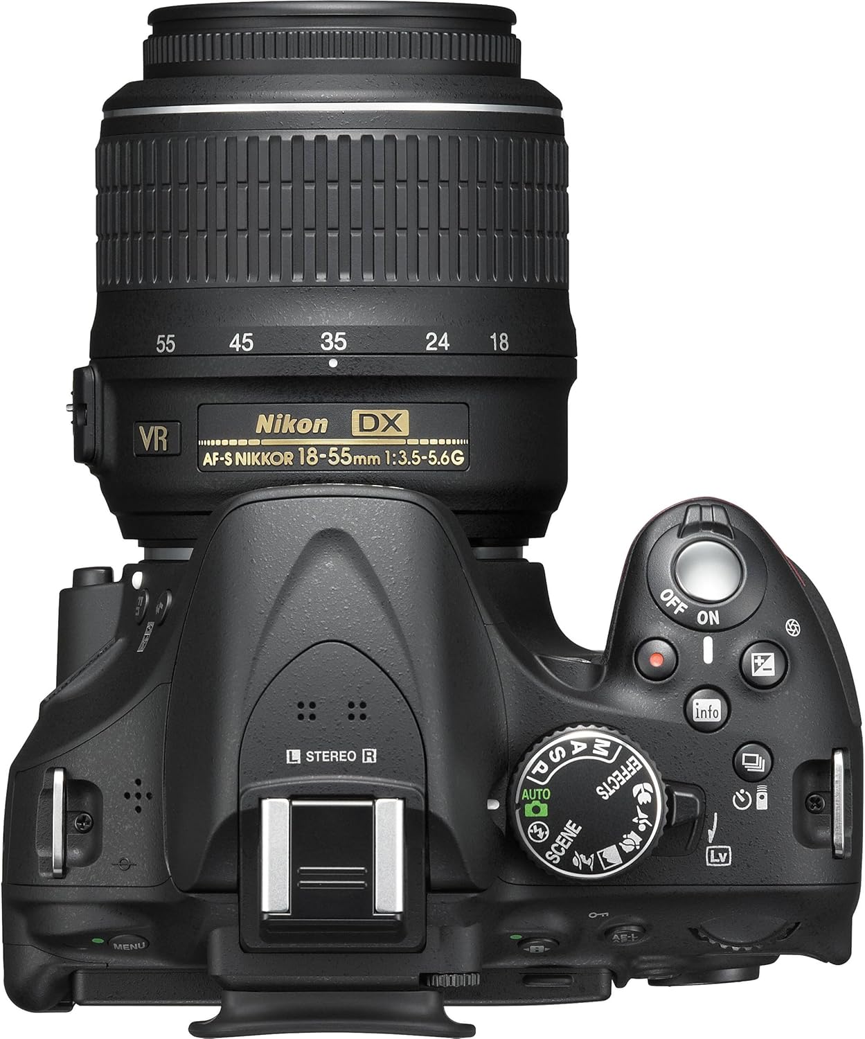 1761472222_Nikon-D5200-24.1-MP-CMOS-Digital-SLR-with-18-55mm-f3.5-5.6-AF-S-DX-VR-NIKKOR-Zoom-Lens-Black.jpg Nikon D5200 24.1 MP CMOS Digital SLR with 18-55mm f/3.5-5.6 AF-S DX VR NIKKOR Zoom Lens (Black) - Image 7