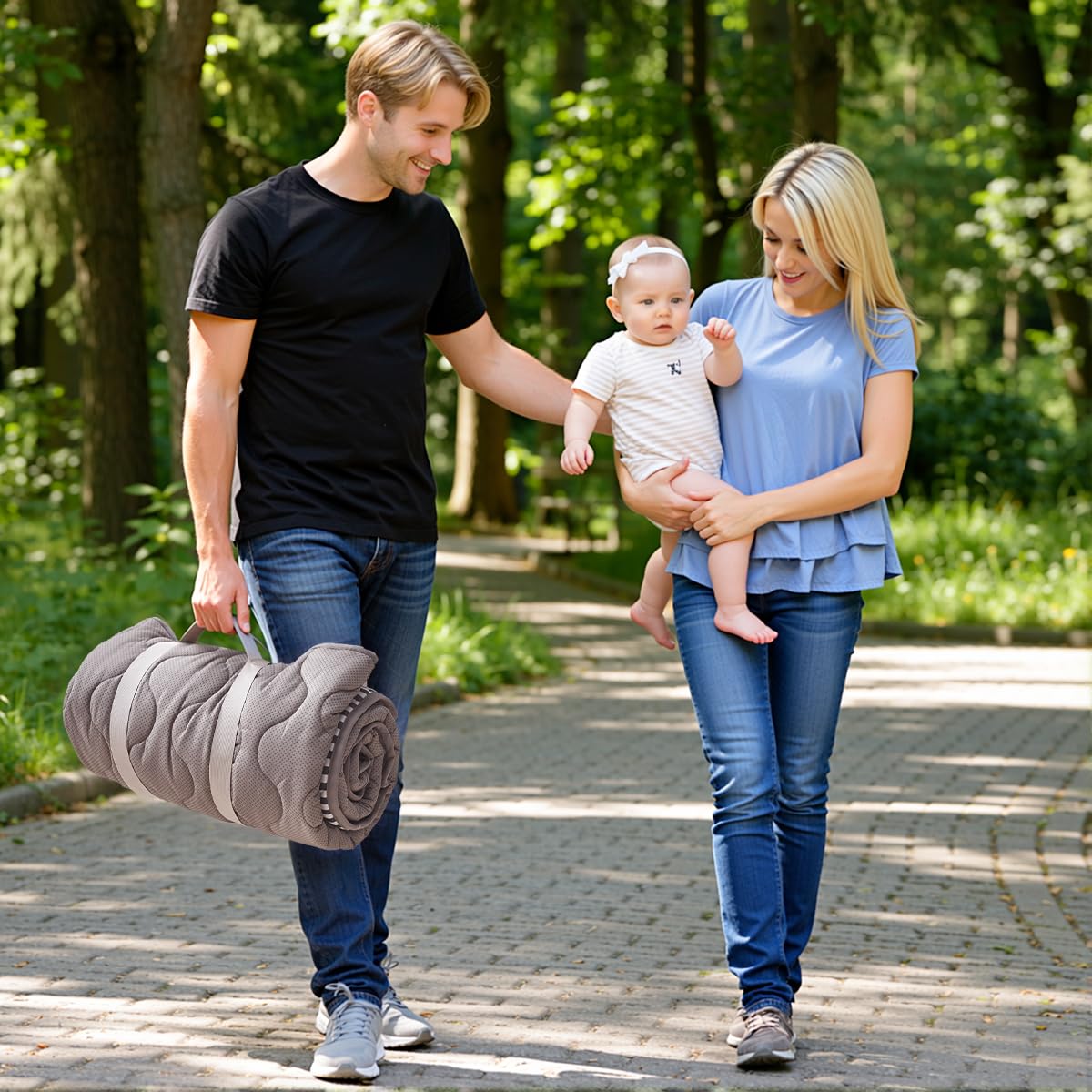 1761514891_Momcozy-Baby-Play-Mat-for-Floor-50x50-Thickened-Playpen-Mat-Playmate-for-Baby-Tummy-Time-Waterproof-Non-Slip-Foldable-Outdoor-Mat-with-Carrying-Handle-Forest-World.jpg Momcozy Baby Play Mat for Floor, 50x50 Thickened Playpen Mat, Playmate for Baby Tummy Time, Waterproof & Non-Slip, Foldable Outdoor Mat with Carrying Handle, Forest World - Image 6