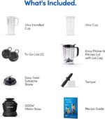 nutribullet Full-Size Blender Combo 1200W –Matte Black - Image 12