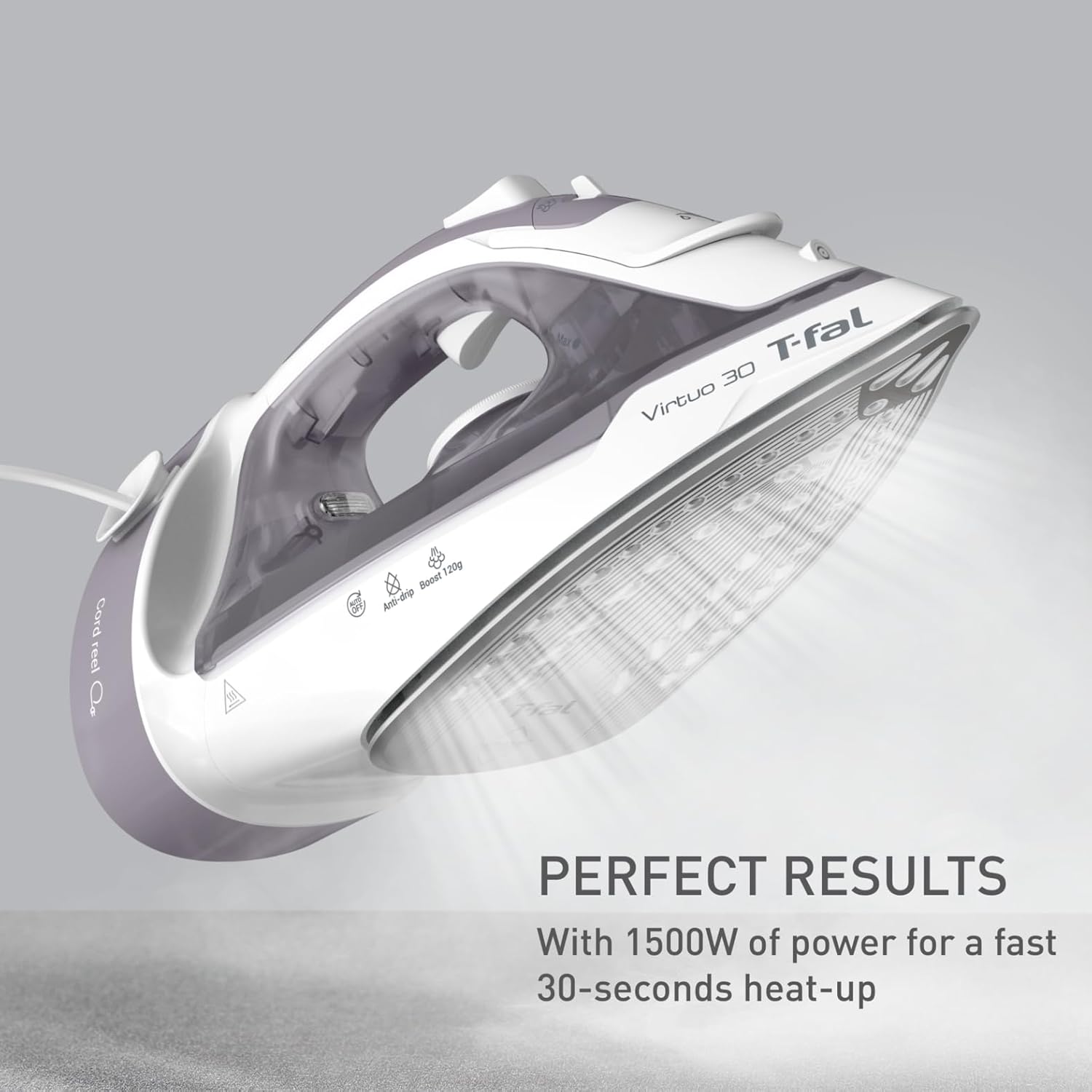 1761515913_T-Fal-Virtuo-Steam-Iron-for-Clothes-with-Retractable-Cord-Portable-Iron-and-Steamer-for-Clothes-Ceramic-Nonstick-Soleplate-1500-Watts-Anti-Drip-Auto-Off-Scratch-Resistant-Grey.jpg T-Fal Virtuo Steam Iron for Clothes with Retractable Cord, Portable Iron and Steamer for Clothes, Ceramic Nonstick Soleplate, 1500 Watts, Anti-Drip, Auto-Off, Scratch Resistant, Grey - Image 3