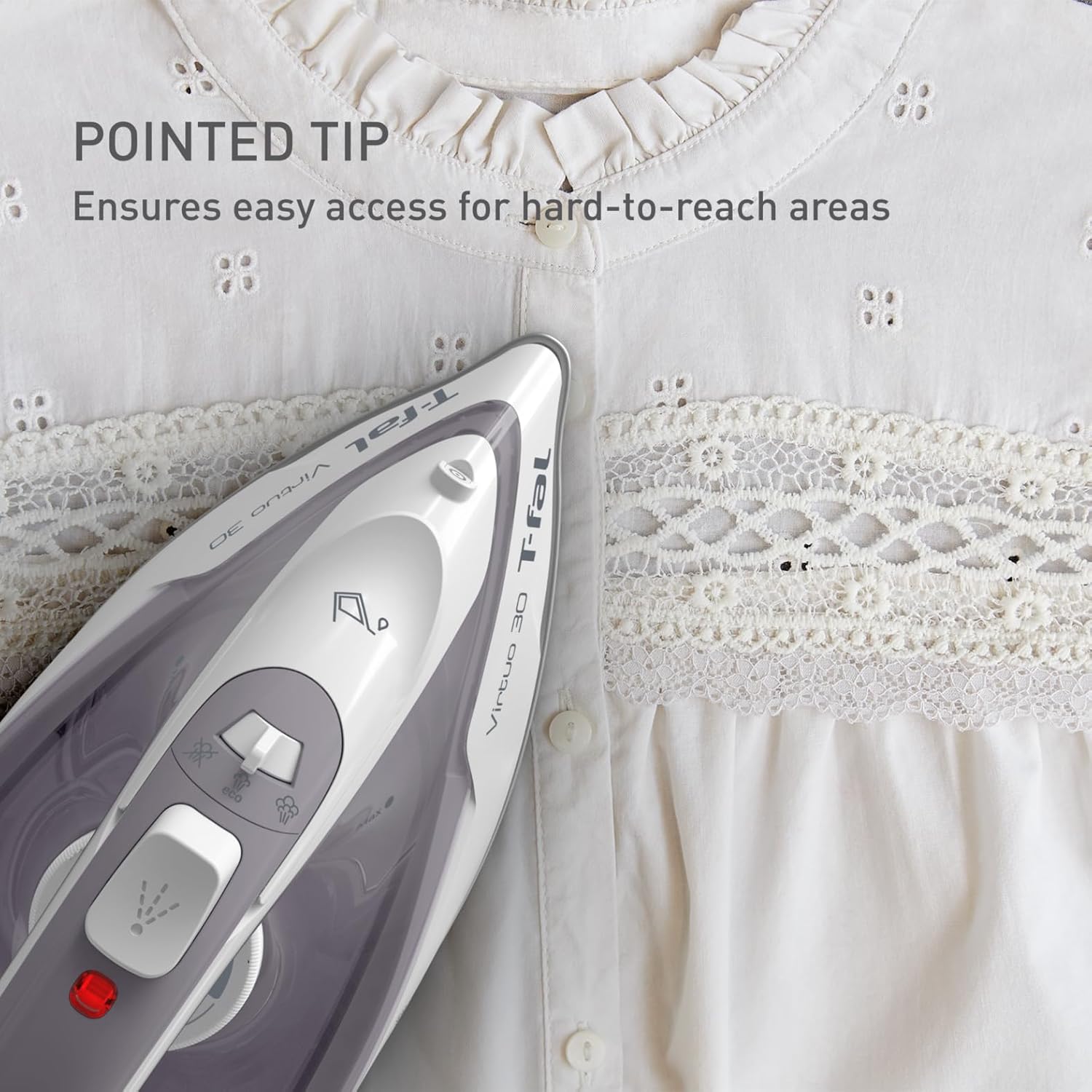 1761515919_T-Fal-Virtuo-Steam-Iron-for-Clothes-with-Retractable-Cord-Portable-Iron-and-Steamer-for-Clothes-Ceramic-Nonstick-Soleplate-1500-Watts-Anti-Drip-Auto-Off-Scratch-Resistant-Grey.jpg T-Fal Virtuo Steam Iron for Clothes with Retractable Cord, Portable Iron and Steamer for Clothes, Ceramic Nonstick Soleplate, 1500 Watts, Anti-Drip, Auto-Off, Scratch Resistant, Grey - Image 6