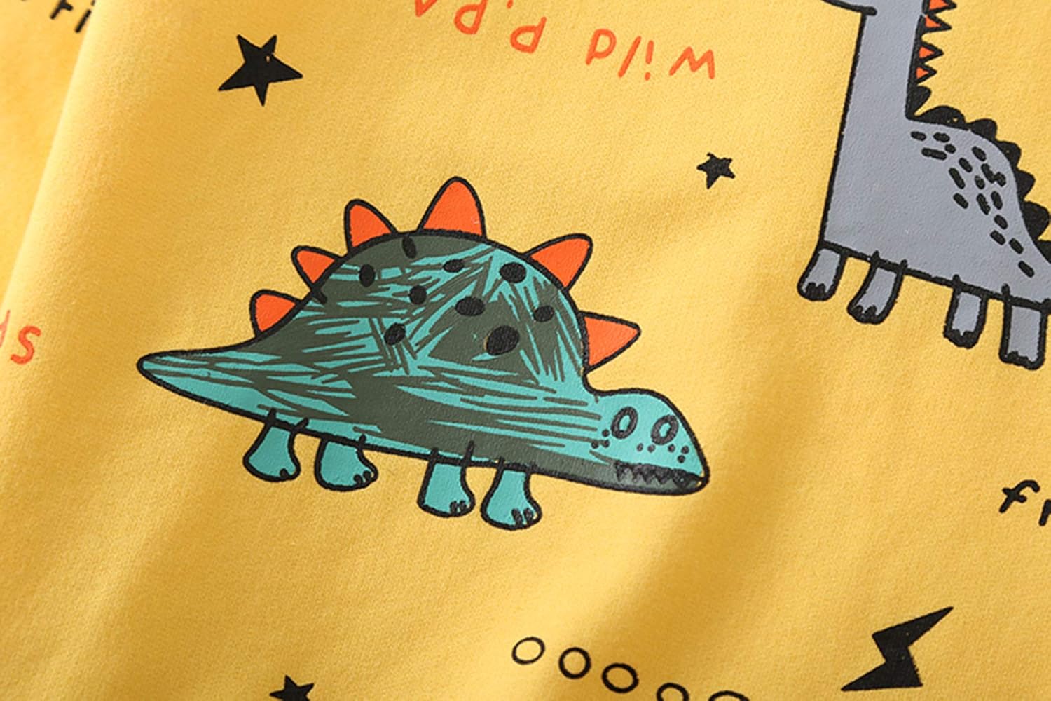 1761516225_Toddler-Baby-Boy-Clothing-Sets-Little-Dinosaur-Printed-Long-Sleeve-Tops-and-Pants-Kids-2pcs-Outfits.jpg Toddler Baby Boy Clothing Sets Little Dinosaur Printed Long Sleeve Tops and Pants Kids 2pcs Outfits - Image 4