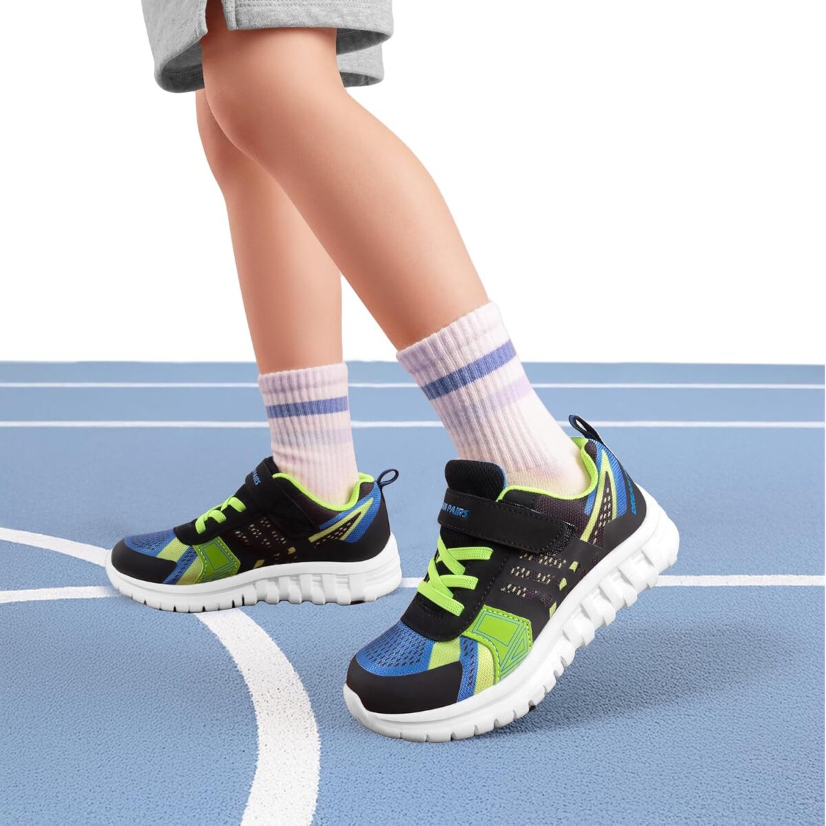 DREAM PAIRS Girls Boys Shoes Kids Tennis EZ-Ons Quicksteps School Sneakers Breathable Running Athletic Shoes - Image 6