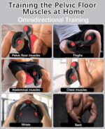Thigh Exerciser Kegel Exerciser, Pelvic Floor Trainer, Kegel Trainer for Postpartum Rehabilitation, Trimmer Inner Thigh, Thigh Toner Workout, - Image 4