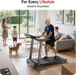 RHYTHM FUN 8.0 MPH Treadmills for Home, Running Walking Pad Treadmill with Incline up to 8%, Foldable Treadmill with Handle Bar, Low Noise Walking Pad for 300 lbs - Image 6