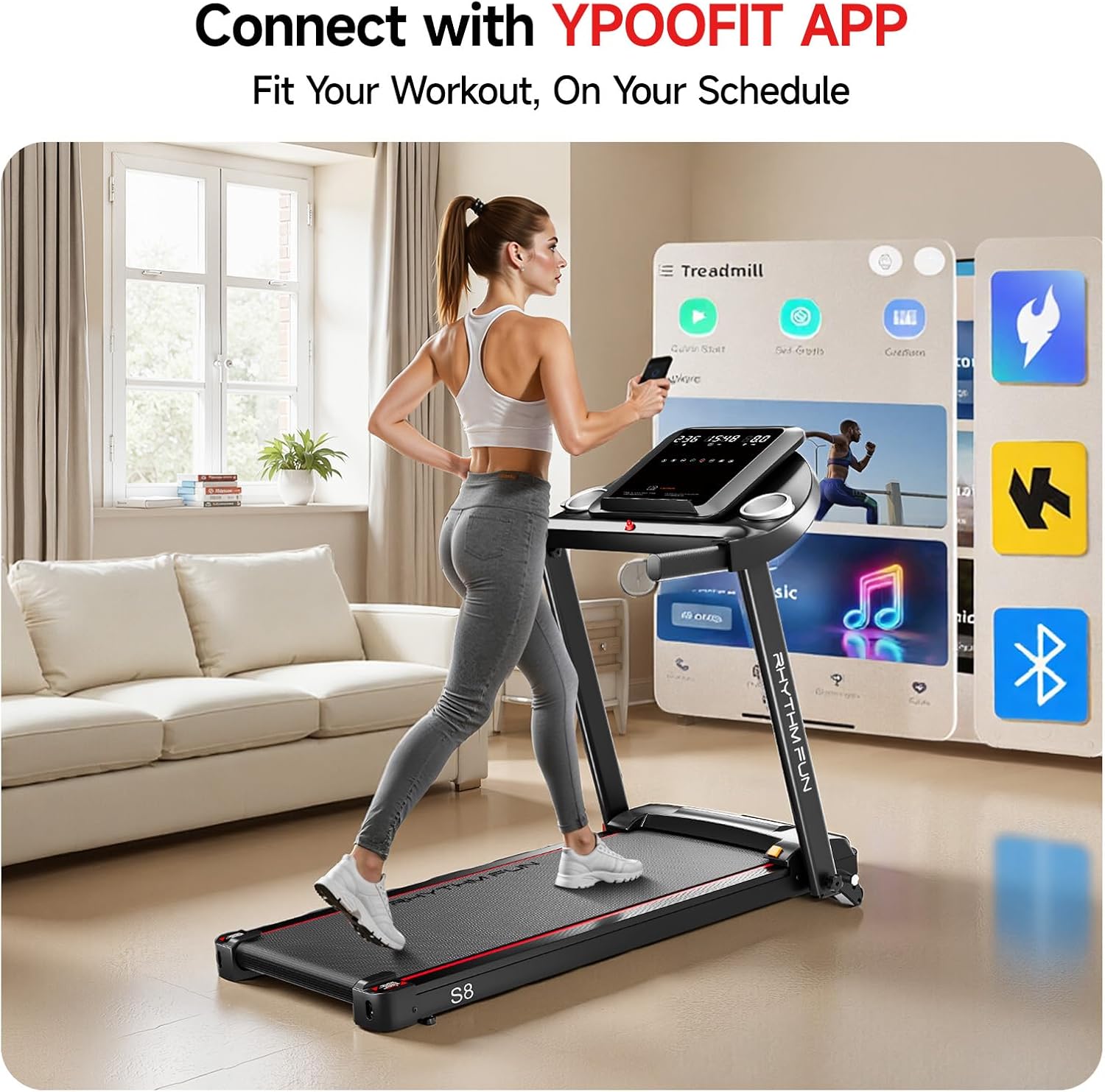 1761518937_RHYTHM-FUN-8.0-MPH-Treadmills-for-Home-Running-Walking-Pad-Treadmill-with-Incline-up-to-8-Foldable-Treadmill-with-Handle-Bar-Low-Noise-Walking-Pad-for-300-lbs.jpg RHYTHM FUN 8.0 MPH Treadmills for Home, Running Walking Pad Treadmill with Incline up to 8%, Foldable Treadmill with Handle Bar, Low Noise Walking Pad for 300 lbs - Image 7