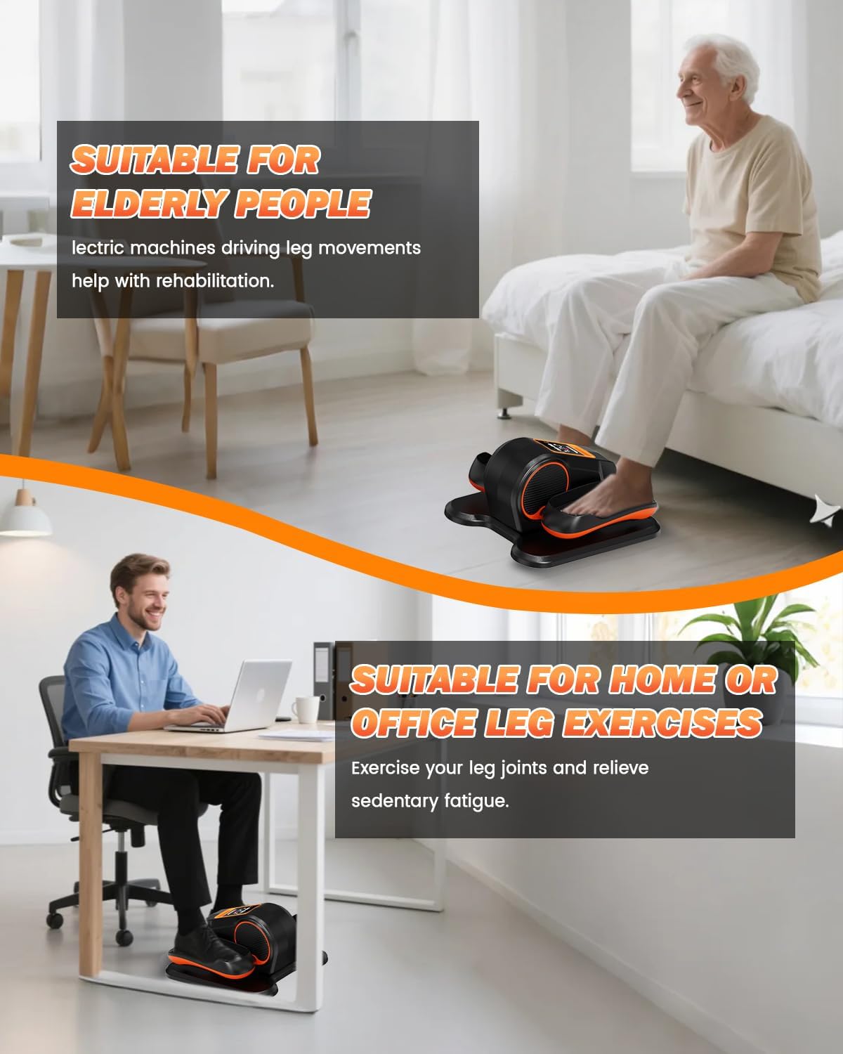 1761519956_Under-Desk-Elliptical-Machine-Electric-Ellipse-Leg-Exerciser-as-Seen-on-TV-for-Senior-Quiet-Portable-Seated-Pedal-Exerciser-Machine-with-Remote-Control-12-Adjustable-Speeds-for-Home-Office.jpg Under Desk Elliptical Machine, Electric Ellipse Leg Exerciser as Seen on TV for Senior, Quiet Portable Seated Pedal Exerciser Machine with Remote Control, 12 Adjustable Speeds for Home Office - Image 7