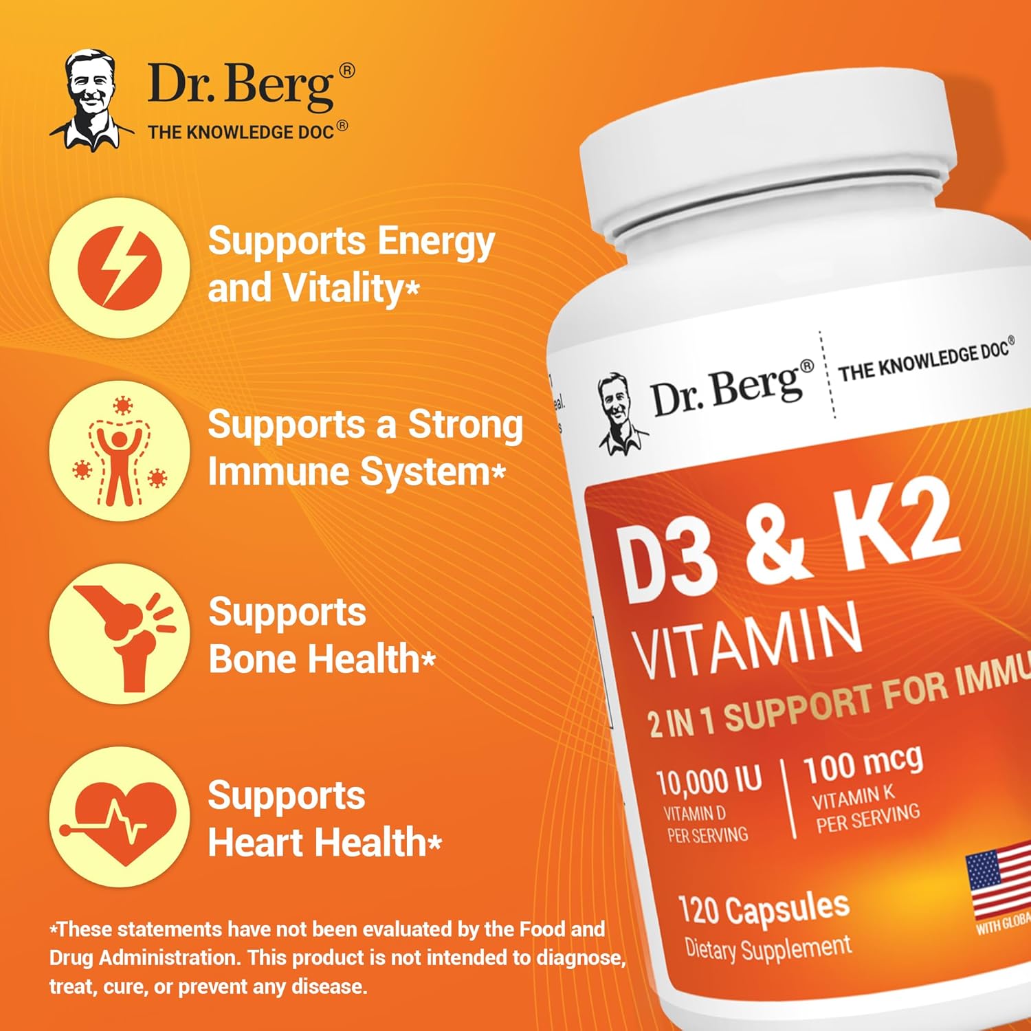 1761520246_Dr.-Berg-Maximum-Strength-7-in-1-Vitamin-D3-K2-10000-IU-Naturally-Derived-D3-4X-Lab-Tested-Verified-High-Absorption-Formula-K2-D3-Vitamin-Supplement-120-Capsules.jpg Dr. Berg Maximum Strength 7-in-1 Vitamin D3 K2 10,000 IU | Naturally Derived D3 | 4X Lab-Tested & Verified | High Absorption Formula | K2 D3 Vitamin Supplement - 120 Capsules - Image 4