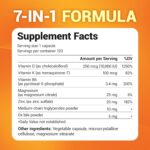 Dr. Berg Maximum Strength 7-in-1 Vitamin D3 K2 10,000 IU | Naturally Derived D3 | 4X Lab-Tested & Verified | High Absorption Formula | K2 D3 Vitamin Supplement - 120 Capsules - Image 5