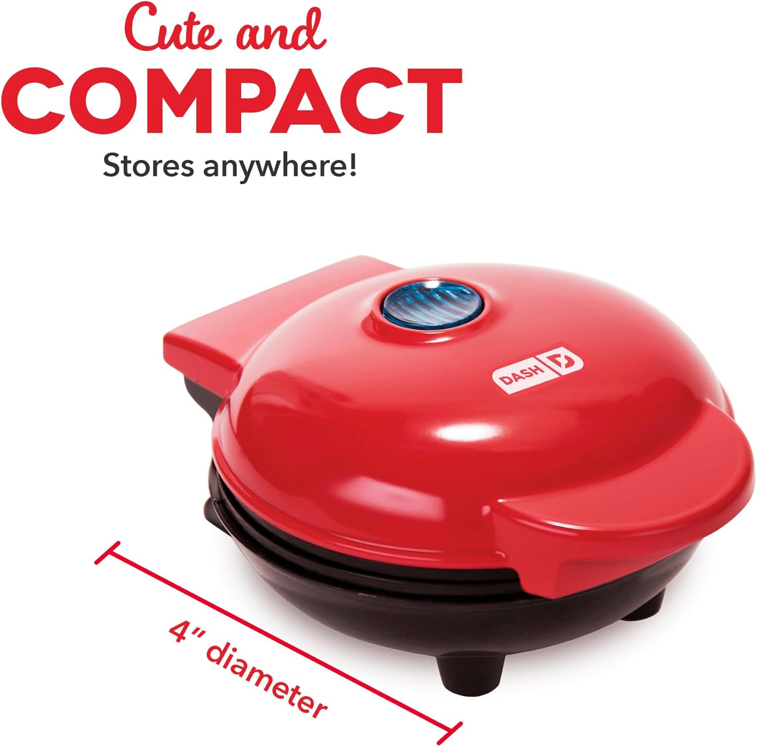 1761525263_DASH-Mini-Waffle-Maker-Machine-for-Individuals-Paninis-Hash-Browns-Other-On-the-Go-Breakfast-Lunch-or-Snacks-with-Easy-to-Clean-Non-Stick-Sides-Red-Heart-4-Inch.jpg DASH Mini Waffle Maker Machine for Individuals, Paninis, Hash Browns, & Other On the Go Breakfast, Lunch, or Snacks, with Easy to Clean, Non-Stick Sides, Red Heart 4 Inch - Image 5