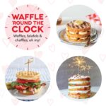 DASH Mini Waffle Maker Machine for Individuals, Paninis, Hash Browns, & Other On the Go Breakfast, Lunch, or Snacks, with Easy to Clean, Non-Stick Sides, Red Heart 4 Inch - Image 6
