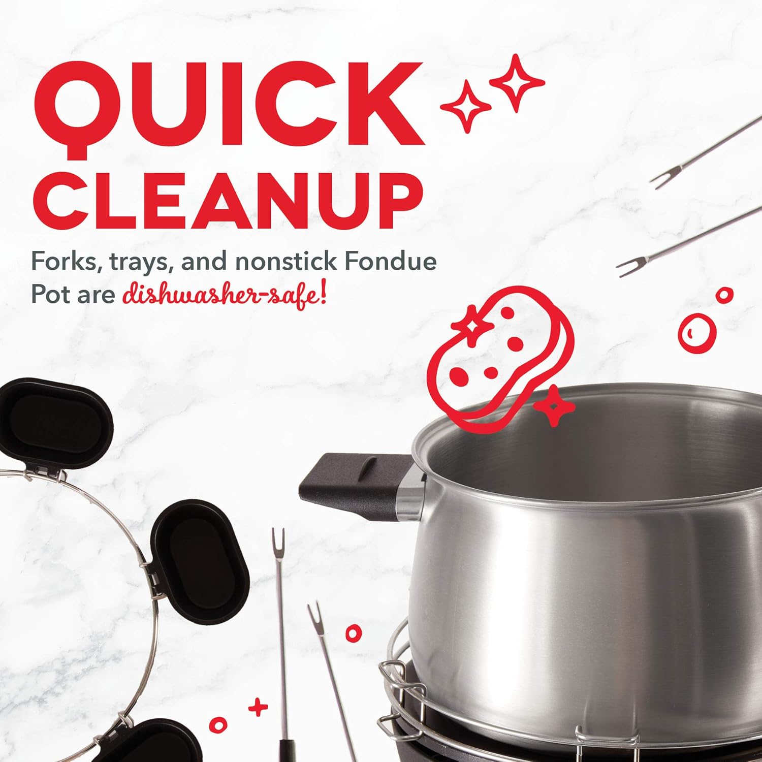 1761529342_Dash-Deluxe-Stainless-Steel-Fondue-Maker-with-Temperature-Control-Fondue-Forks-Cups-and-Rack-with-Recipe-Guide-Included-3-Quart-Non-Stick-–-Grey.jpg Dash Deluxe Stainless Steel Fondue Maker with Temperature Control, Fondue Forks, Cups, and Rack, with Recipe Guide Included, 3-Quart, Non-Stick – Grey - Image 6