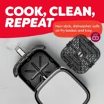 Instant Pot Vortex Plus 6QT XL Air Fryer, 6-in-1, Broils, Dehydrates, Crisps, Roasts, Reheats, Bakes for Quick Easy Meals, 100+ In-App Recipes, Dishwasher-Safe, from the Makers of Instant Pot, Black - Image 8