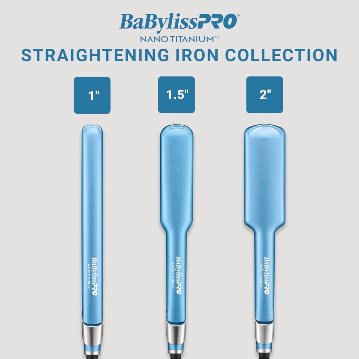 Nano Titanium Ultra-Sleek Hair Straightener, Flat Iron for All Hair Types - Image 10