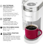 Keurig K-Supreme Single Serve K-Cup Pod Coffee Maker, MultiStream Technology, 4 Brew Sizes, 66oz Dual-Position Removable Reservoir, White - Image 4