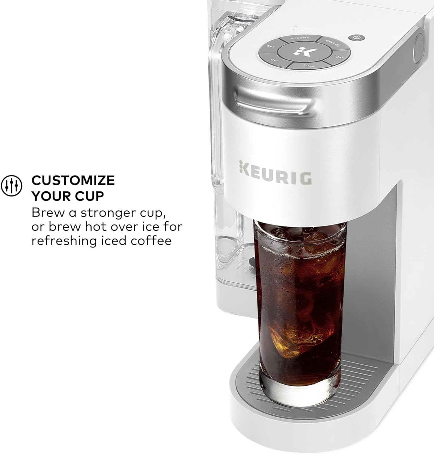 1761549391_Keurig-K-Supreme-Single-Serve-K-Cup-Pod-Coffee-Maker-MultiStream-Technology-4-Brew-Sizes-66oz-Dual-Position-Removable-Reservoir-White.jpg Keurig K-Supreme Single Serve K-Cup Pod Coffee Maker, MultiStream Technology, 4 Brew Sizes, 66oz Dual-Position Removable Reservoir, White - Image 6