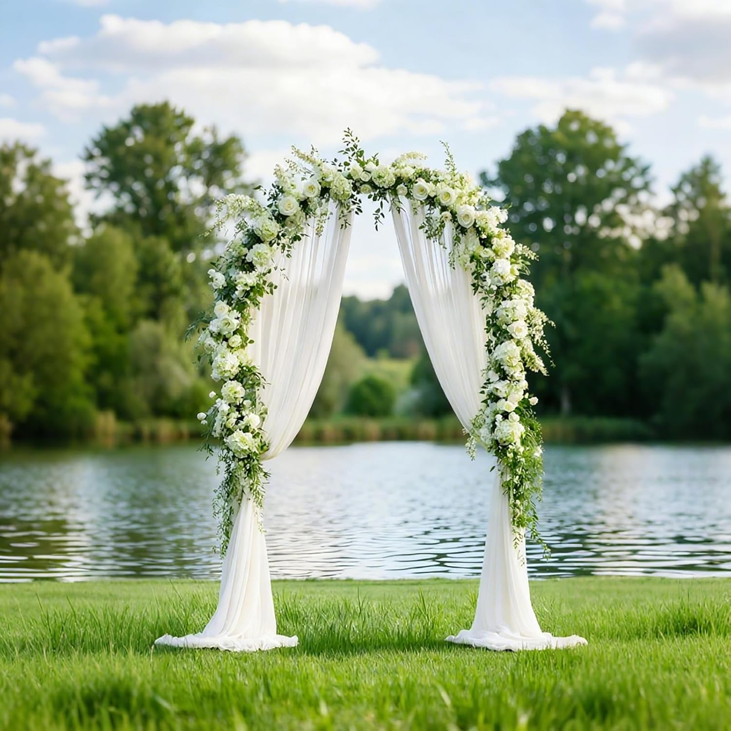 1761549799_Metal-Garden-Arch-Trellis-for-Climbing-Plants-Outdoor-Garden-Arbors-and-Arches-Wedding-Arch-Frame-Archway-Halloween-Christmas-Party-Decoration.jpg Metal Garden Arch Trellis for Climbing Plants Outdoor, Garden Arbors and Arches, Wedding Arch Frame Archway, Halloween Christmas Party Decoration - Image 3