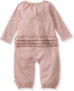 Burt's Bees Baby baby-girls Jumpsuit - 100% Organic Cotton, One-piece Coverall Outfit for Sizes Newborn to 24 Months - Image 3