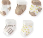 15 Pack Unisex New Born Boy Girls Hats Mittens Socks Sets Cotton Soft Infant Accessory 0-6 Months Baby Essentials - Image 5