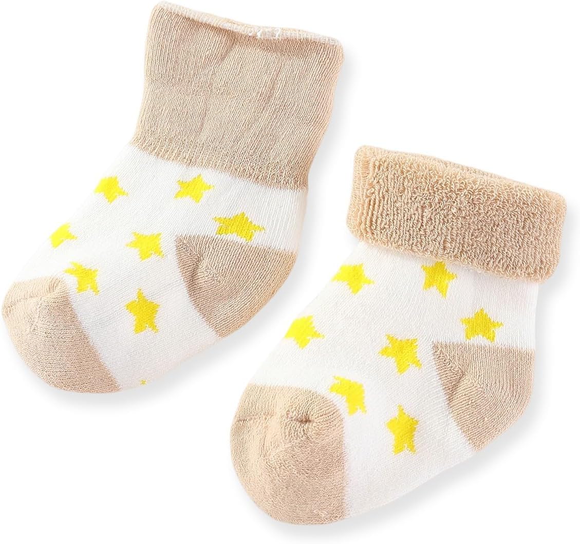 1761559480_15-Pack-Unisex-New-Born-Boy-Girls-Hats-Mittens-Socks-Sets-Cotton-Soft-Infant-Accessory-0-6-Months-Baby-Essentials.jpg 15 Pack Unisex New Born Boy Girls Hats Mittens Socks Sets Cotton Soft Infant Accessory 0-6 Months Baby Essentials - Image 8