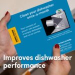 Lemi Shine Natural Dishwasher Cleaner - Hard Water Citric Acid Cleaning Powder - Lemon Scented Eco-Friendly Dishwasher Cleaner & Deodorizer - 14.08 oz (8 Pack) - Image 4