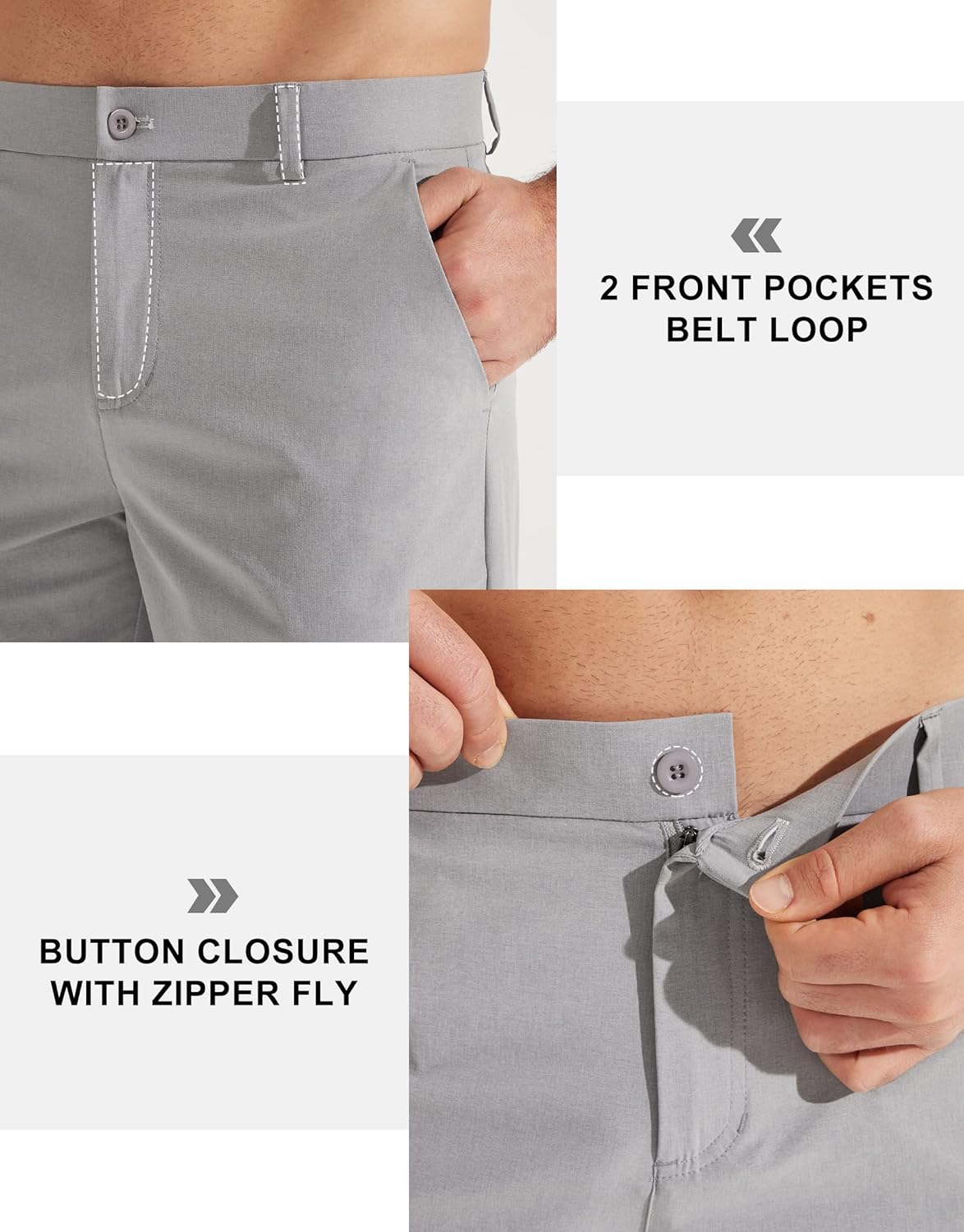 1761562019_Libin-Mens-Golf-Pants-Stretch-Work-Dress-Pants-303234-Quick-Dry-Lightweight-Casual-Comfy-Trousers-with-Pockets.jpg Libin Mens Golf Pants Stretch Work Dress Pants 30"/32"/34" Quick Dry Lightweight Casual Comfy Trousers with Pockets - Image 4