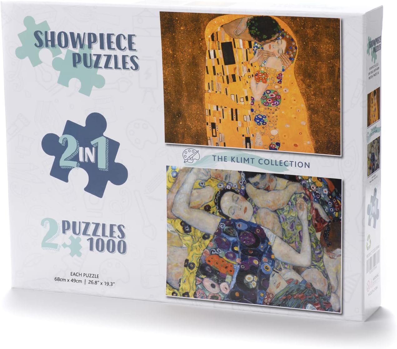 2-x-1000-Piece-Collection-Klimt.jpg 2 x 1000 Piece Collection (Klimt) - Image 2