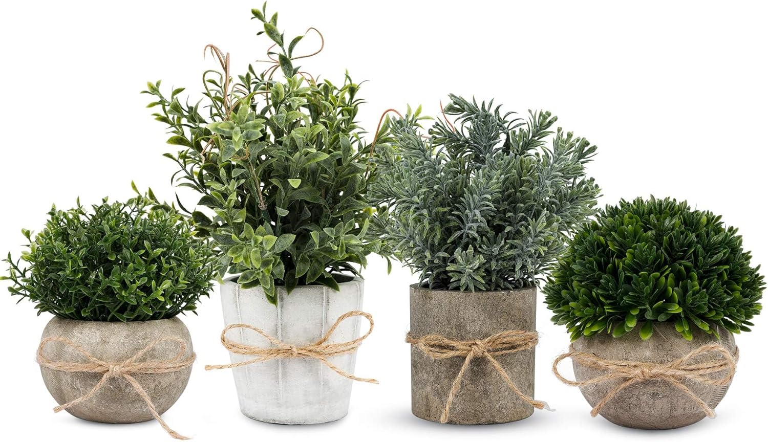 4-Pack-Small-Fake-Plants-Artificial-Plants-Indoor-for-Home-Decor-Small-Faux-Plants-Indoor-Fake-Plants-in-White-Pot-for-Bathroom-Bedroom-Kitchen-Office-Farmhouse-Room-Shelf-Decor.jpg 4 Pack Small Fake Plants, Artificial Plants Indoor for Home Decor, Small Faux Plants Indoor, Fake Plants in White Pot for Bathroom Bedroom Kitchen Office Farmhouse Room Shelf Decor - Image 2